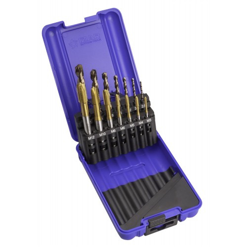 MACHO MAQUINA RECTO HSS Co DIN371 (M) INOX - 3149 - SET + 1016 HSS Co - TIN