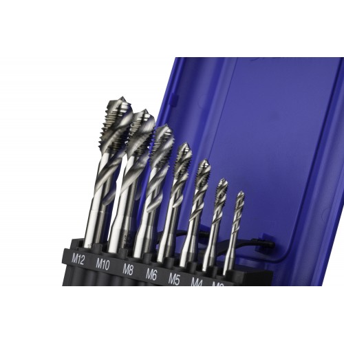 MACHO MAQUINA HELICOIDAL HSS Co DIN371 (M)  - 3150 - SET