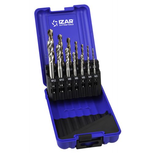 MACHO MAQUINA HELICOIDAL HSS Co DIN371 (M)  - 3150 - SET+BROCA HSSE