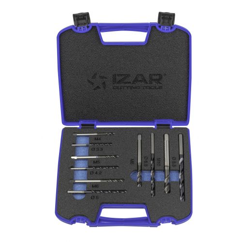 MACHO MAQUINA HELICOIDAL PMX DIN371 (M) INOX - 3165 - SET + 1016-HSSE+TIALN - HARD