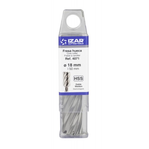 FRESA HUECA HSS-XT LARGA MAQUINA ELECTROMAGNETICA - 4071 - 12,00x50 mm