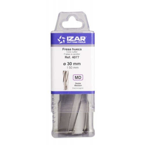 FRESA HUECA TCT LARGA MAQUINA ELECTROMAGNETICA - 4077 - 14,00X50 mm