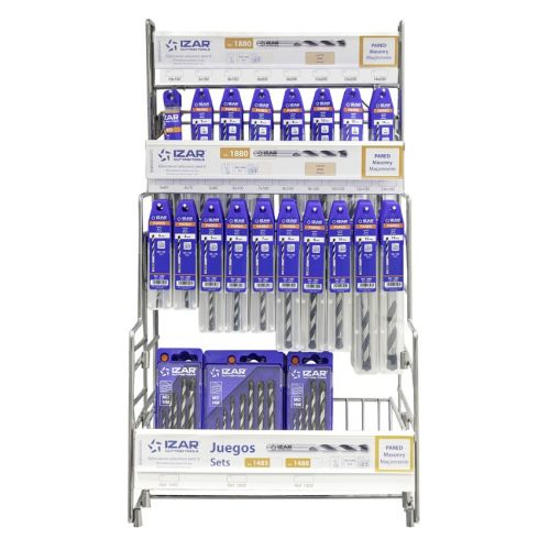 DISPLAYS Y PRESENTACIONES - 4995 - DISP. 08 - BROCA PUNTA METAL DURO PARED