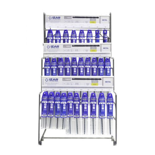 DISPLAYS Y PRESENTACIONES - 4995 - DISP. 15 - BROCA MANGO CILINDRICO HSS LARGA (DIN 340 N)