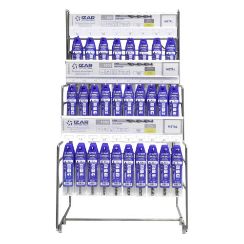 DISPLAYS Y PRESENTACIONES - 4995 - DISP. 17 - BROCA MANGO CILINDRICO HSS SPEED POINT (DIN 338 N)