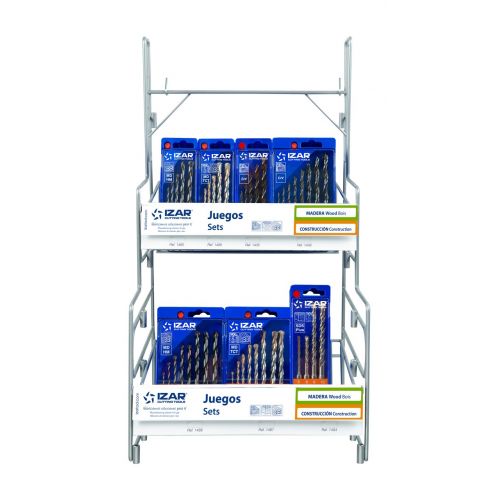 DISPLAYS Y PRESENTACIONES - 4995 - DISP. 23 - JUEGOS CASSETTE MADERA Y CONSTRUCCION