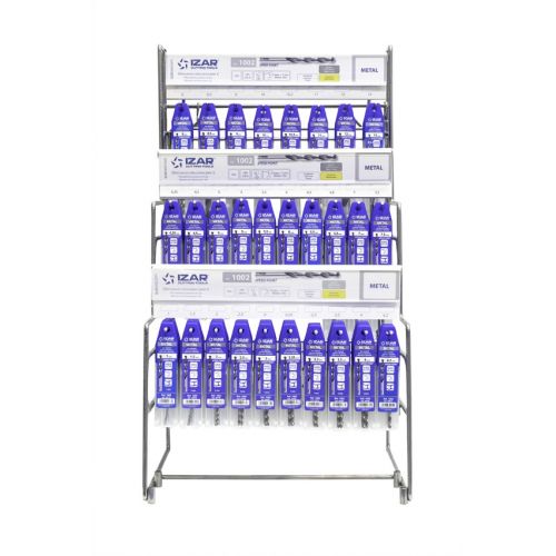 DISPLAYS Y PRESENTACIONES - 4995 - DISP. 47 - BROCA MANGO CILINDRICO HSS SPEED POINT (DIN 338 N) + PREVIOS ROSCADO