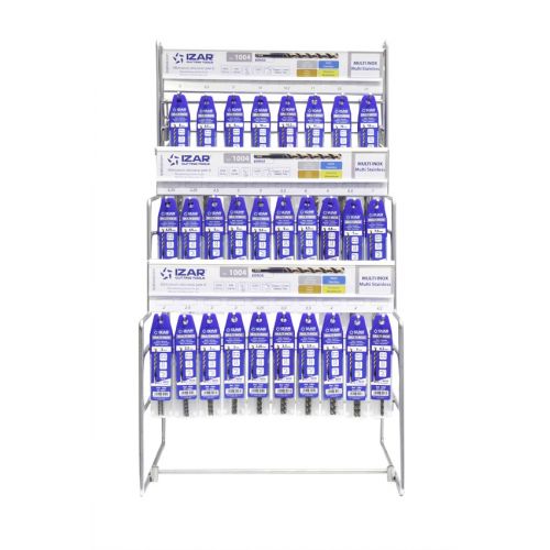 DISPLAYS Y PRESENTACIONES - 4995 - DISP. 50 - BROCA UNIVERSAL COBALTO MULTI INOX (DIN 338 W) + PREVIOS ROSCADO