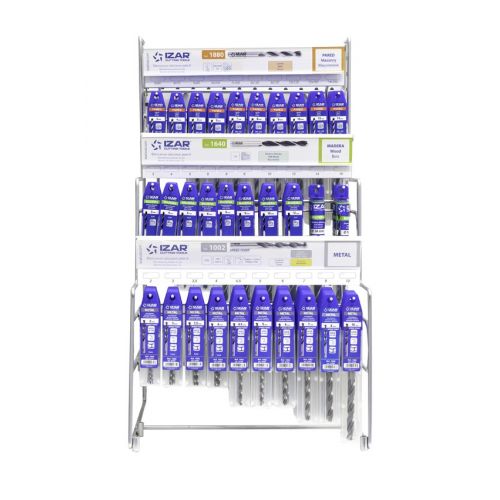 DISPLAYS Y PRESENTACIONES - 4995 - DISP. 59 - BROCAS PARED STD, MADERA, METAL SPEED POINT