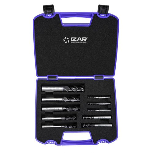 FRESA PMX DIN844W 3Z - 6430 - SET AZUL 4-5-6-8-10-12-14-16-18-20 TIALN-TOP - TIALN-TOP