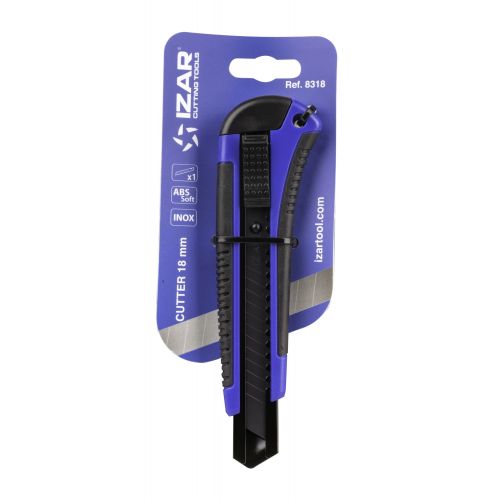 CUTER HOJA-PARTIBLE-18 - 8318 - 18 mm ERGONOMIC