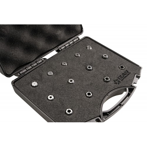 PINZA PRECISIÓN ER 10 MICRAS DIN-6499B - 8391 - SET ER11 - 13 pcs. (1 - 1,5 - 2 - 2,5 - 3 - 3,5 - 4 - 4,5 - 5 - 5,5 - 6 - 6,5 - 7)