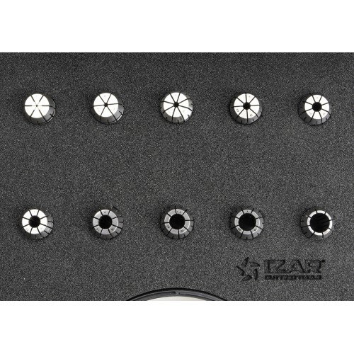 PINZA PRECISIÓN ER 10 MICRAS DIN-6499B - 8391 - SET ER16 - 10 pcs. (1 - 2 - 3 - 4 - 5 - 6 - 7 - 8 - 9 - 10)
