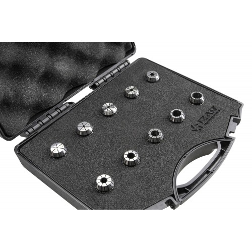 PINZA PRECISIÓN ER 10 MICRAS DIN-6499B - 8391 - SET ER16 - 10 pcs. (1 - 2 - 3 - 4 - 5 - 6 - 7 - 8 - 9 - 10)
