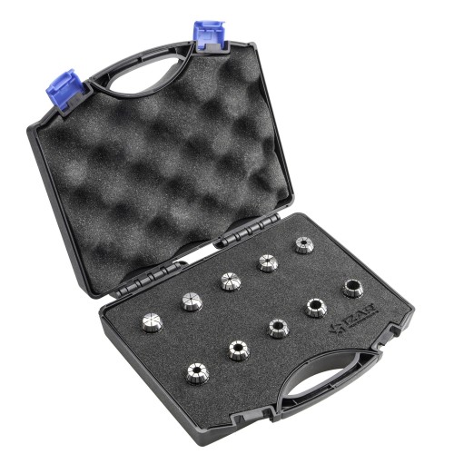PINZA PRECISIÓN ER 10 MICRAS DIN-6499B - 8391 - SET ER16 - 10 pcs. (1 - 2 - 3 - 4 - 5 - 6 - 7 - 8 - 9 - 10)