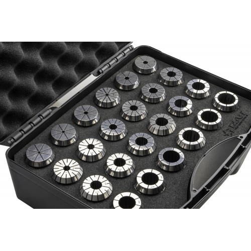 PINZA PRECISIÓN ER 10 MICRAS DIN-6499B - 8391 - SET ER40 - 24 pcs. (3 a 26)