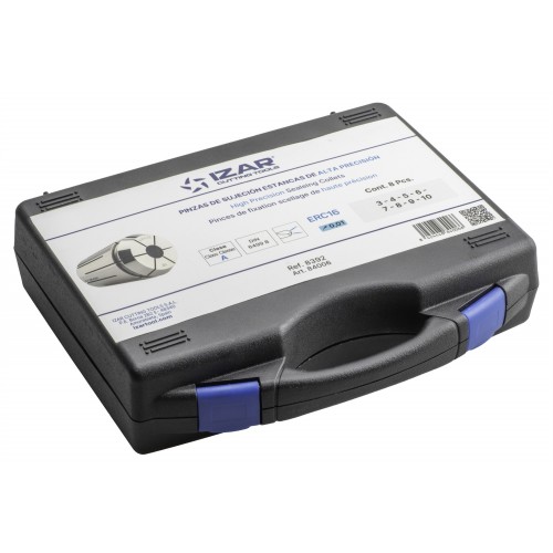 PINZA PRECISIÓN ESTANCA ERC 10 MICRAS DIN-6499B - 8392 - SET ERC16 - 8 pcs. (3 - 4 - 5 - 6 - 7 - 8 - 9 - 10)