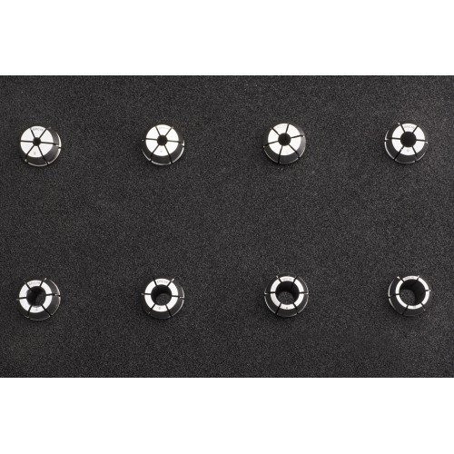 PINZA PRECISIÓN ESTANCA ERC 10 MICRAS DIN-6499B - 8392 - SET ERC16 - 8 pcs. (3 - 4 - 5 - 6 - 7 - 8 - 9 - 10)