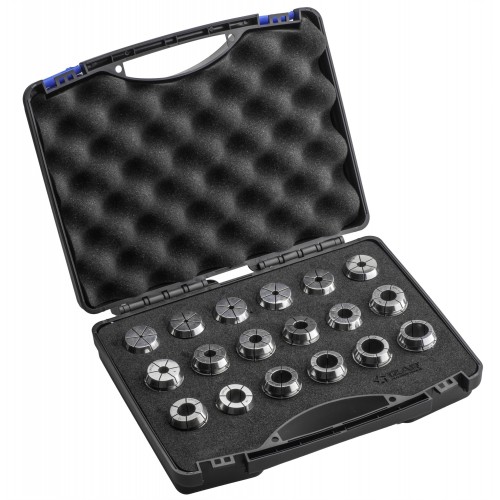 PINZA PRECISIÓN ESTANCA ERC 10 MICRAS DIN-6499B - 8392 - SET ERC32 - 18 pcs. (3 - 4 - 5 - 6 - 7 - 8 - 9 - 10 - 11 - 12 - 13 - 14 - 15 - 16 - 17 - 18 - 19 - 20)