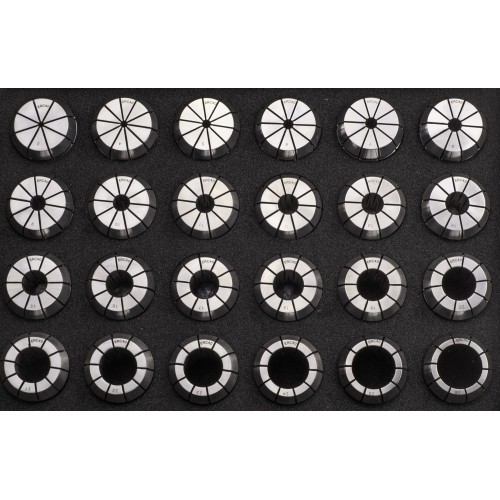 PINZA PRECISIÓN ESTANCA ERC 10 MICRAS DIN-6499B - 8392 - SET ERC40 - 24 pcs. (3 a  26)