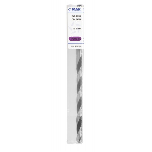 BROCA METAL DURO DIN340N LARGA - 9036 - 02,00 mm