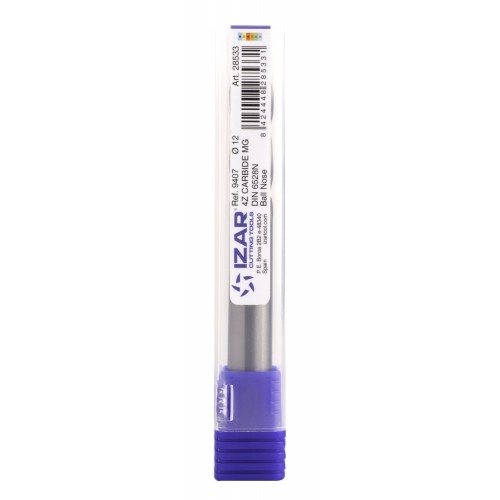 FRESA MICROGRANO IZAR-STD.N LARGA 4Z RADIAL - 9407 - 03,00 mm