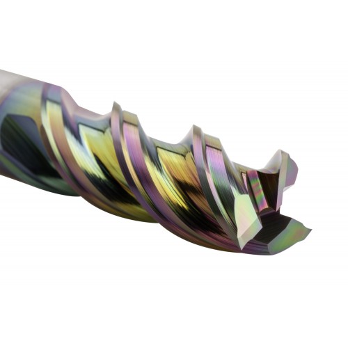 FRESA MICROGRANO IZAR STD. 3Z ALUMINIO 45º PULIDO ESPEJO - 9437 - 03,00 mm - IRIS