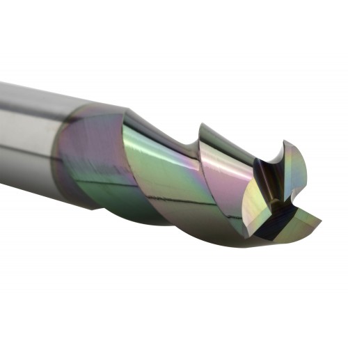 FRESA MICROGRANO DIN6528N 3Z ALUMINIO 45º - 9439 - 03,00 mm - IRIS