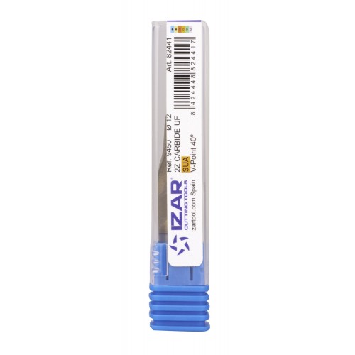 FRESA PUNTA V 2Z - 9450 - 40º - 03,00 mm - SUA