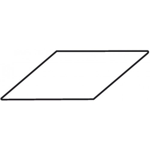 PLACA-BASE  PORTAPLAQUITAS TORNEADO - 8815 - Placa Base Knux- 9,25X14,5 (pack 5 uds.  -  precio/ud.)