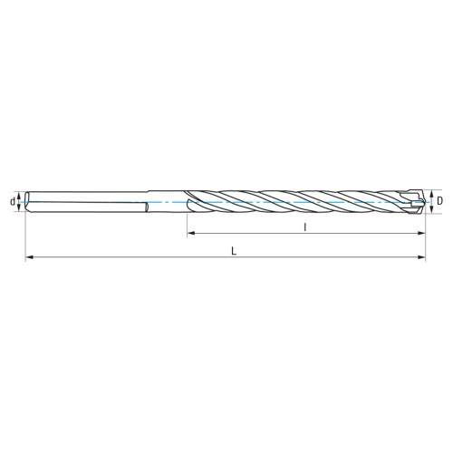 REF. 1821 BROCA PARED PROFESIONAL 4Z+ MANGO 3 PLANOS