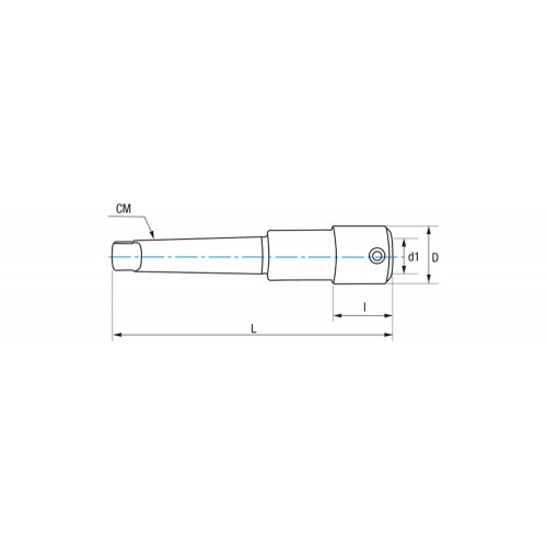 REF. 4073 CONO PORTA FRESAS HUECAS MAQUINA ELECTROMAGNETICA