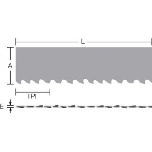 REF. 4232 SIERRA CINTA METAL-DURO ALUMINIO