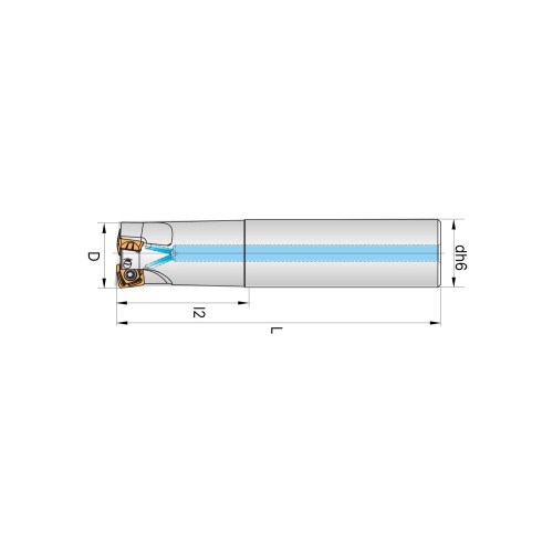 REF. 8262 PORTAPLAQUITAS FRESADO ALTO AVANCE SSD-12 REFRIGERACIÓN INTERIOR