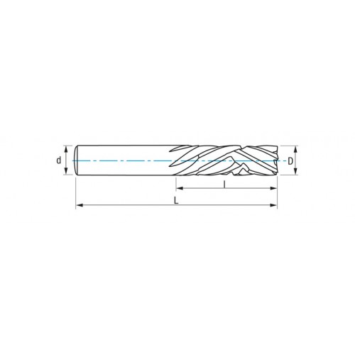 REF. 9283 FRESA MICROGRANO FIBRA CARBONO / VIDRIO COMPRESION