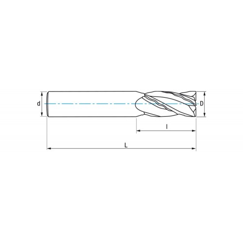 REF. 9444 FRESA MICROGRANO DIN6528N 4Z IZARCUT