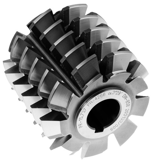 FRESA MADRE HSS Co MODULAR TALLADO-ENGRANAJES DIN858 - 5206 - 00,50 mm