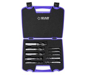 FRESA PMX DIN844N NZ - 6600 - SET AZUL 4-5-6-8-10-12-14-16-18-20 TIALN-TOP - TIALN-TOP