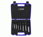 FRESA DESBASTE FINO PMX DIN844NRF NZ - 6644 - SET AZUL 6-8-10-12-14-16-18-20 TIALN-TOP - TIALN-TOP