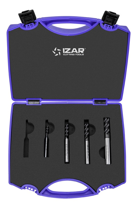 FRESA DESBASTE FINO PMX DIN844NRF NZ INOX - 6647 - SET 6-8-10-12 TIALN-TOP - TIALN-TOP