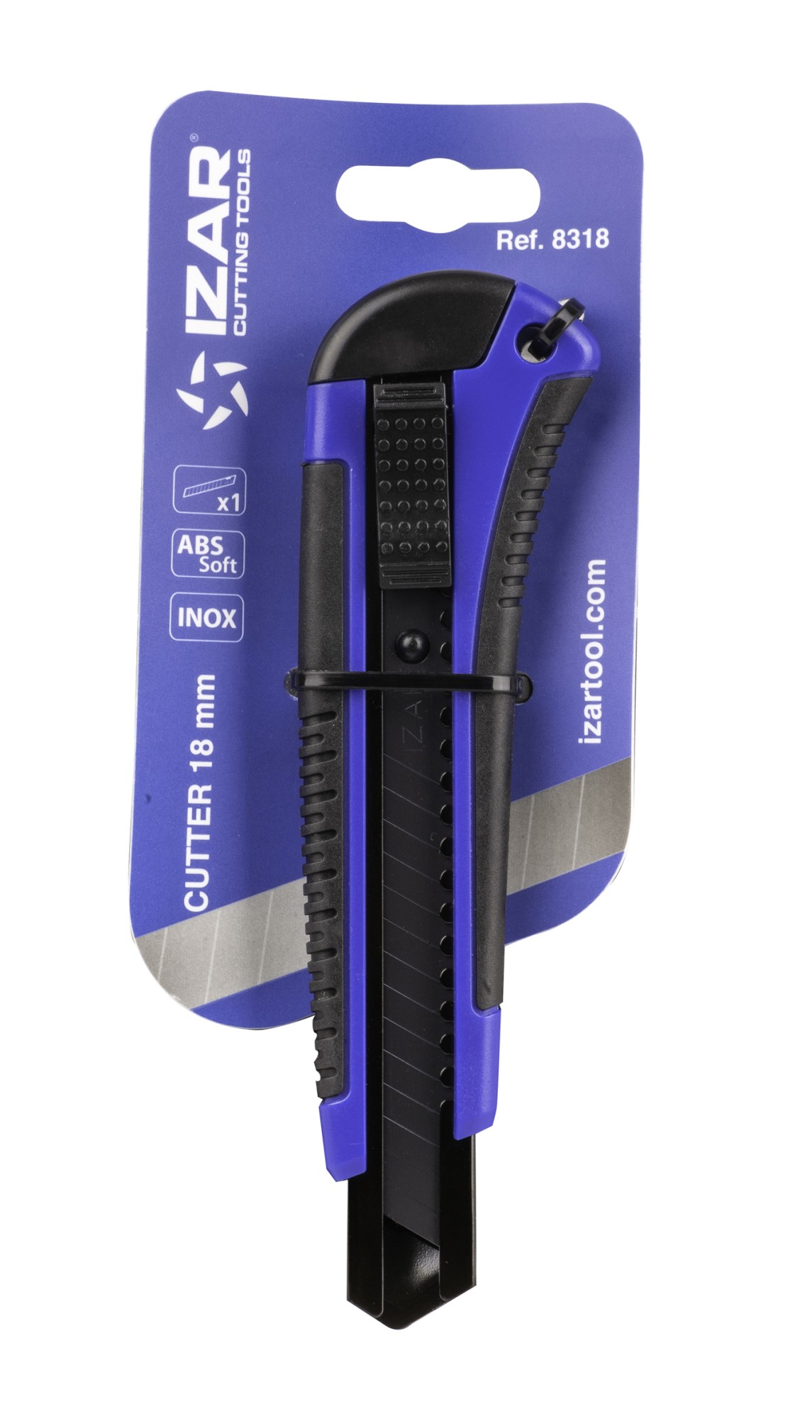 CUTER HOJA-PARTIBLE-18 - 8318 - 18 mm ERGONOMIC