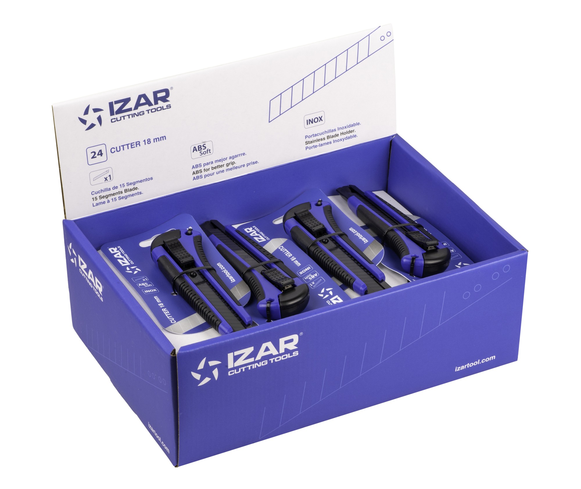 BOX-PALLET CUTERS - 8320 - EXPO 24 UDS. (Ref. 8318)