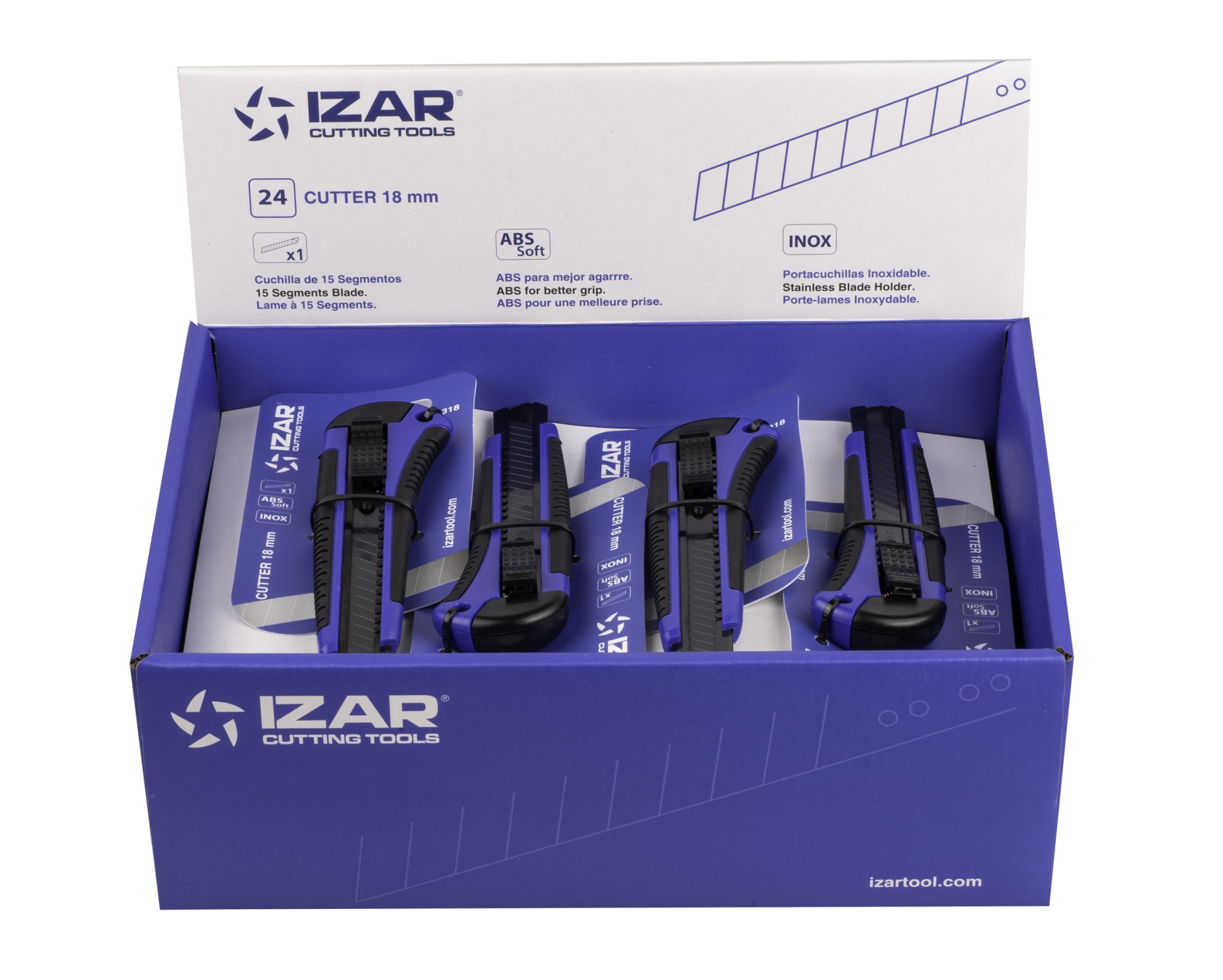 BOX-PALLET CUTERS - 8320 - EXPO 24 UDS. (Ref. 8318)