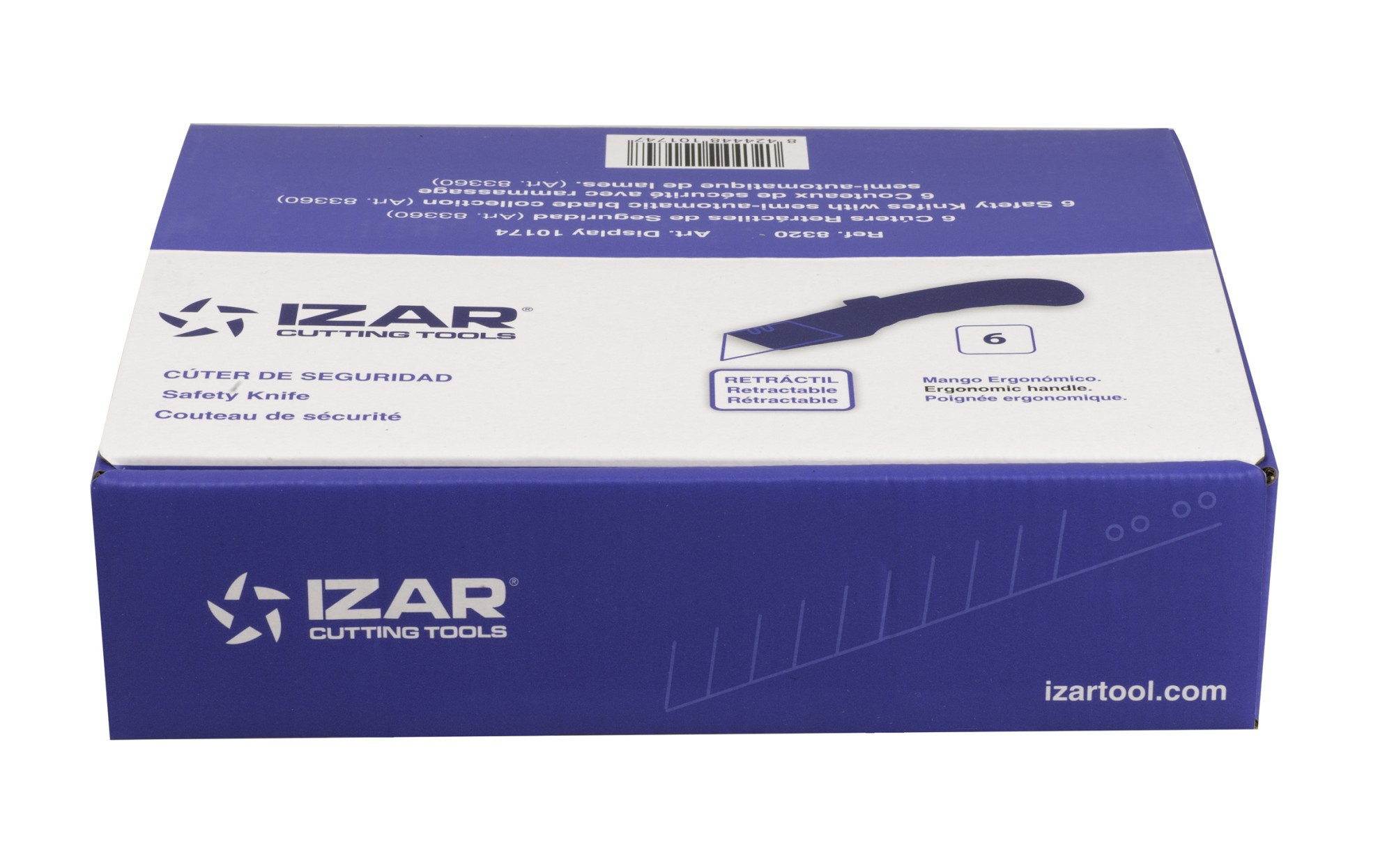 BOX-PALLET CUTERS - 8320 - EXPO 6 UDS. (Ref. 8319)