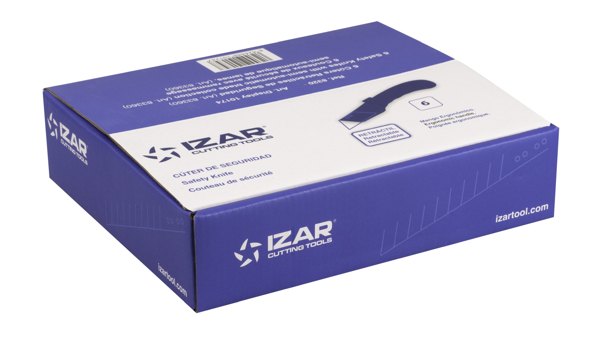 BOX-PALLET CUTERS - 8320 - EXPO 6 UDS. (Ref. 8319)