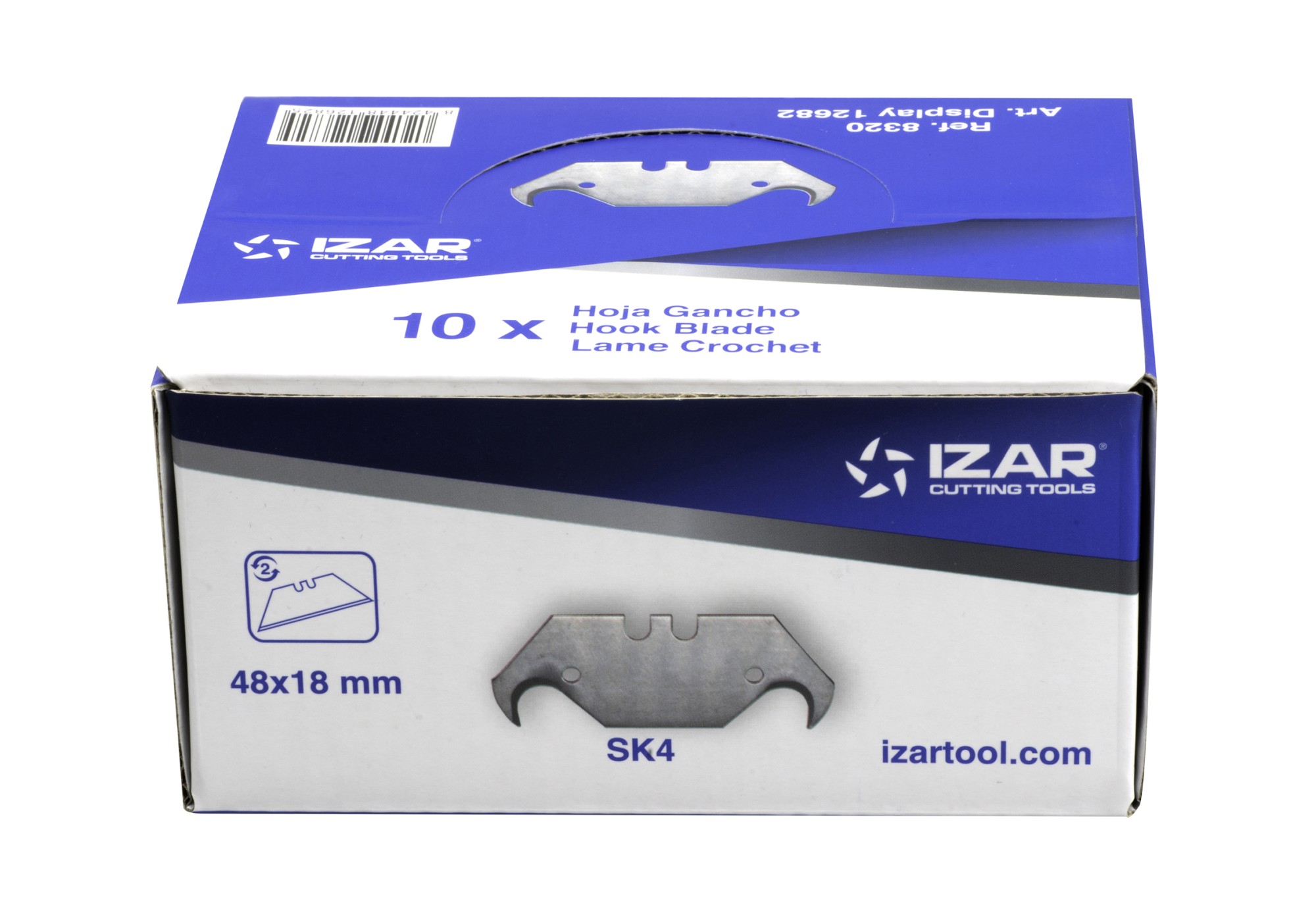 BOX-PALLET CUTERS - 8320 - EXPO 20 UDS. (Ref 8331 RETRACTIL GANCHO)