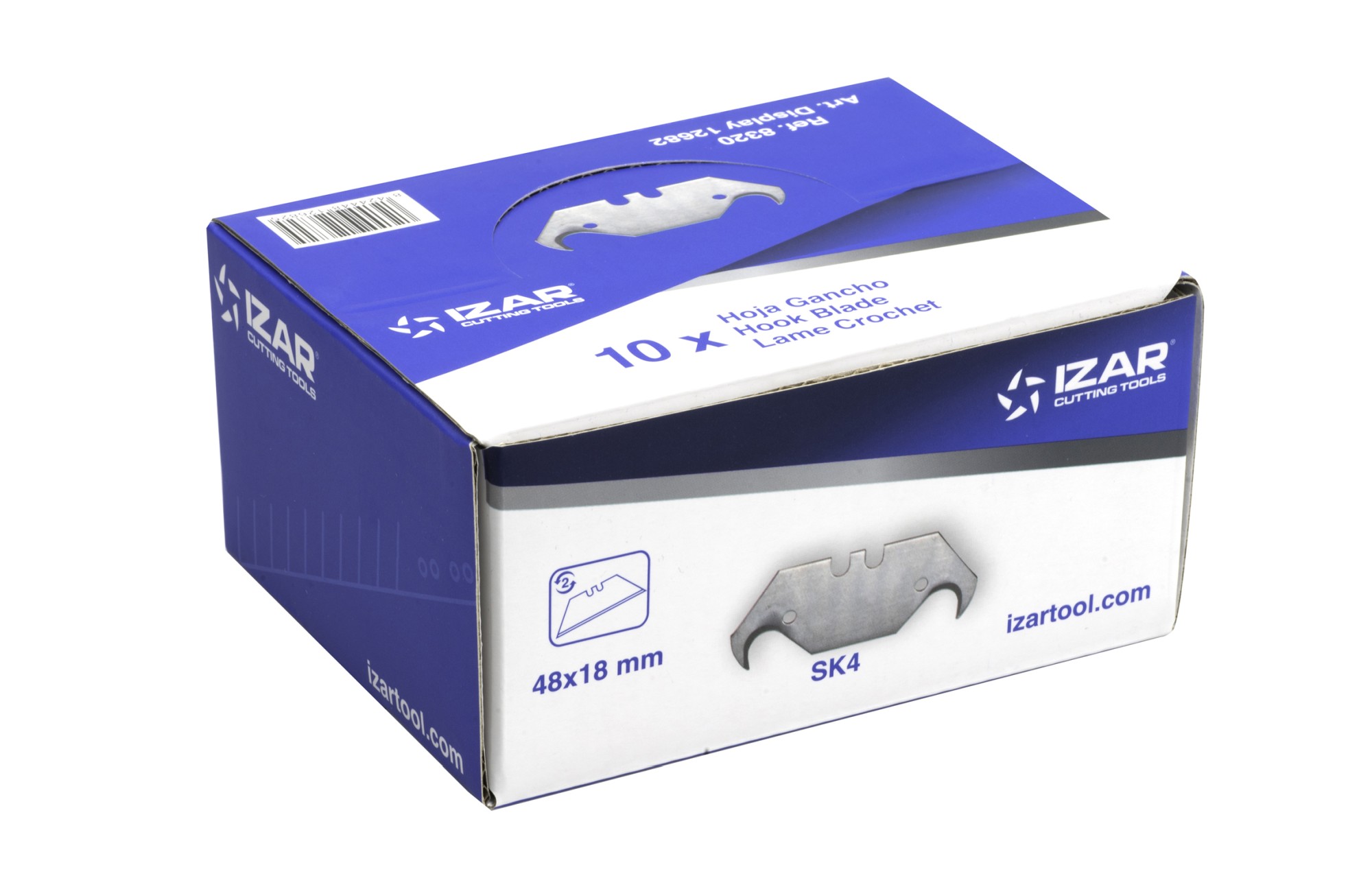 BOX-PALLET CUTERS - 8320 - EXPO 20 UDS. (Ref 8331 RETRACTIL GANCHO)