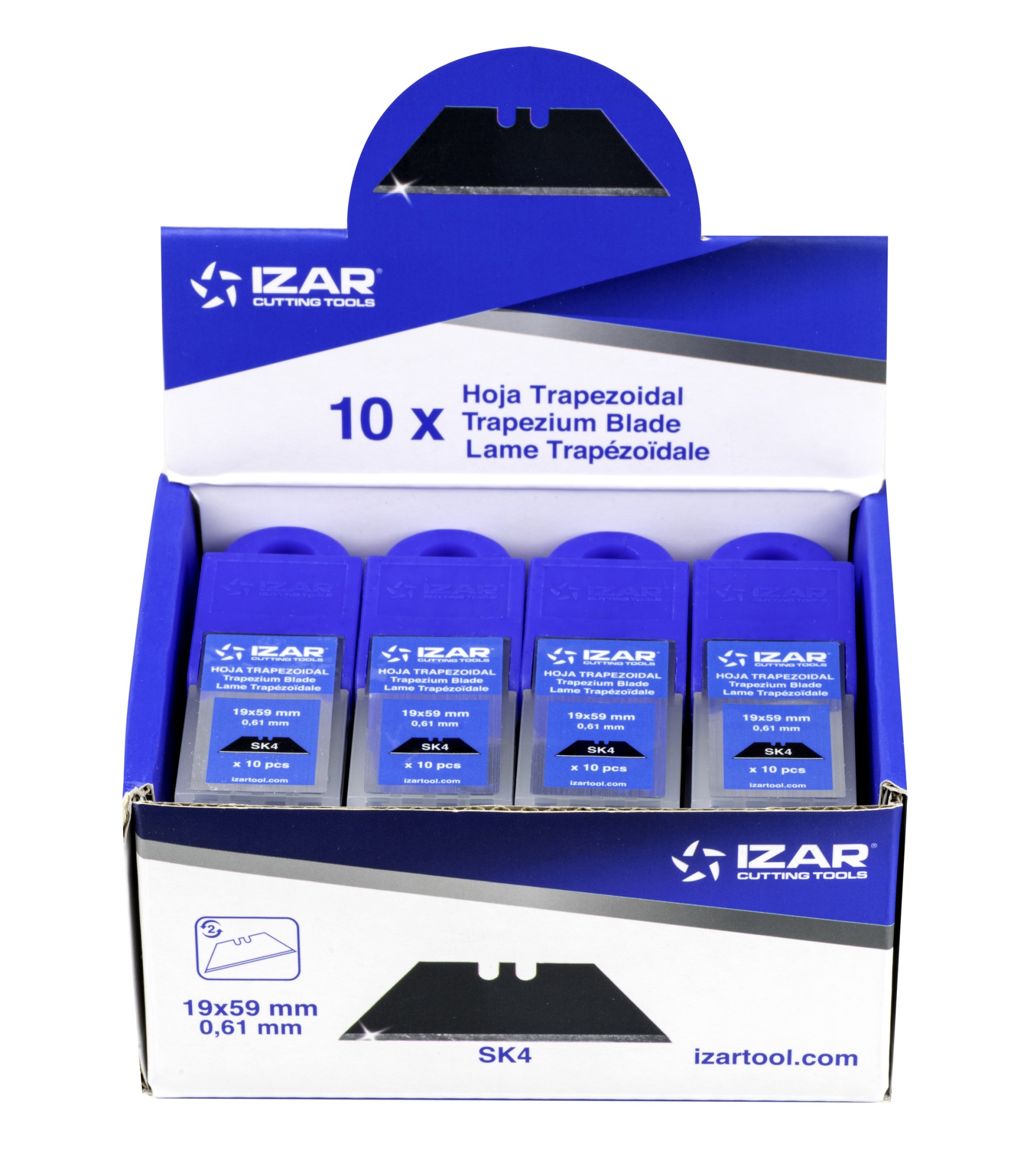 BOX-PALLET CUTERS - 8320 - EXPO 20 UDS. (Ref 8331 TRAPEZOIDAL)