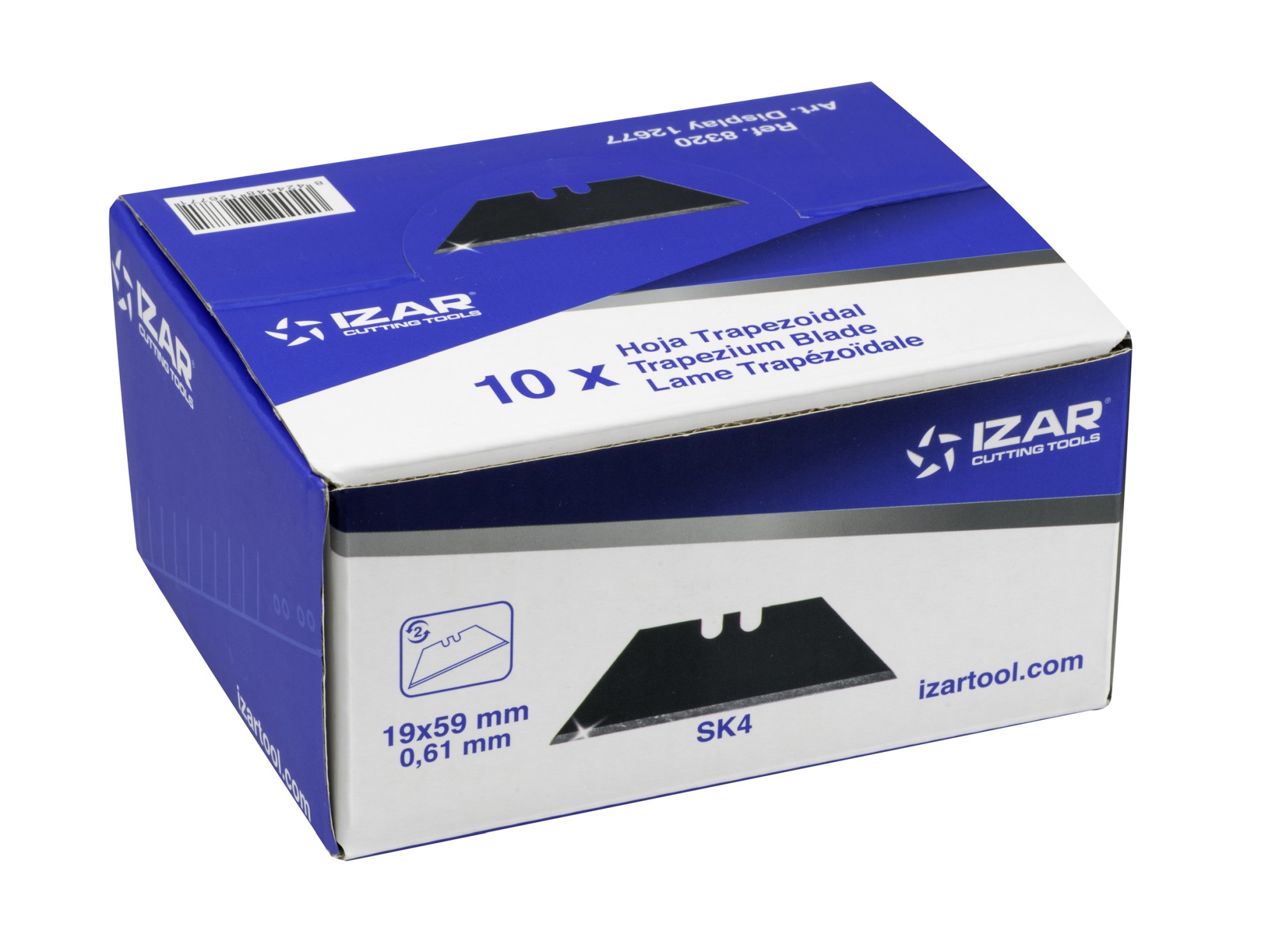 BOX-PALLET CUTERS - 8320 - EXPO 20 UDS. (Ref 8331 TRAPEZOIDAL)