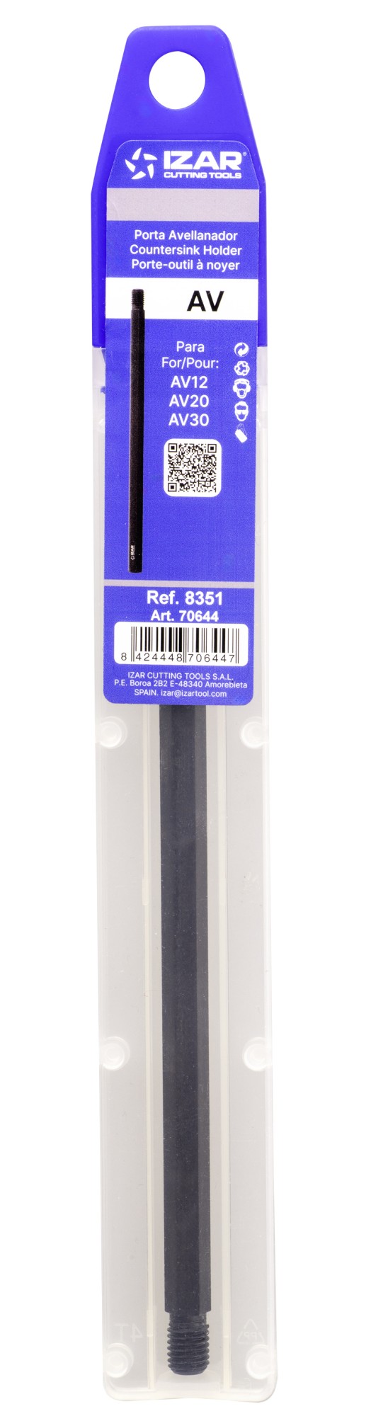 ACCESORIO REBARBADORES - 8351 - PORTA AVELLANADOR